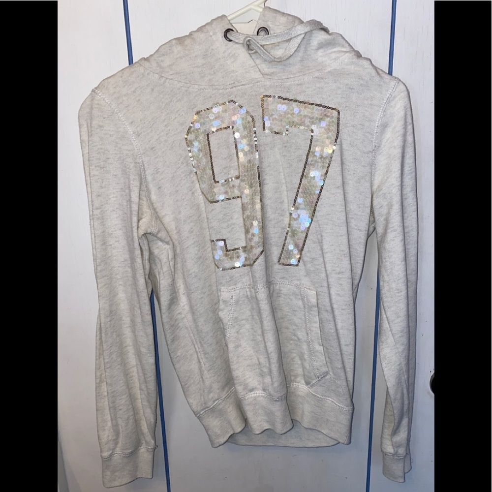 Aeropostale Live Love Dream sequined 97 hoodie